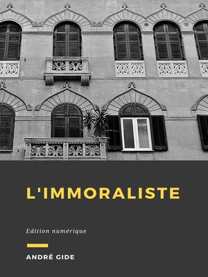 cover image of L'immoraliste